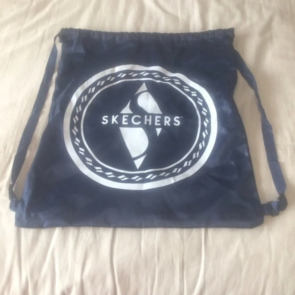 Mens Sketchers bag back pack cinch sack